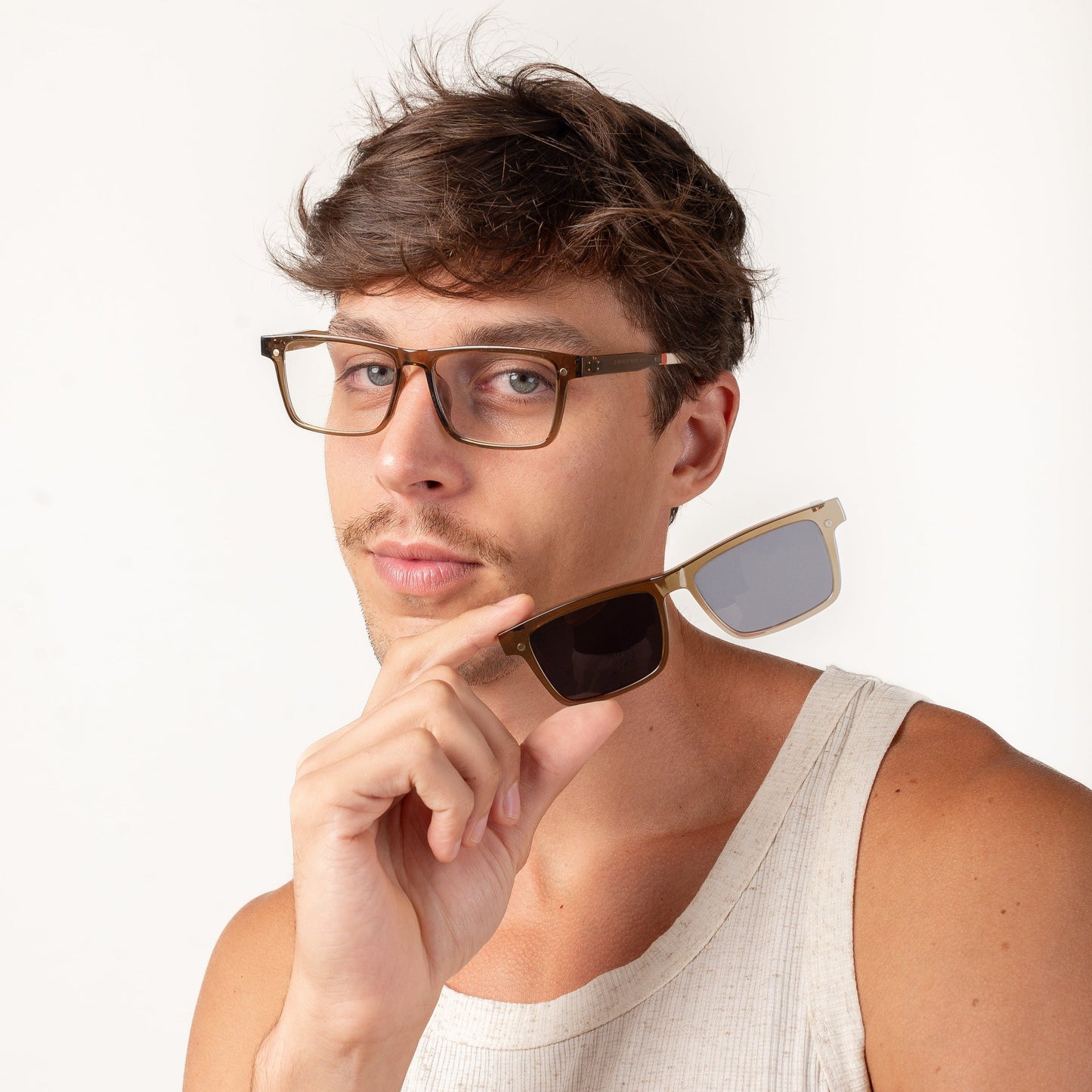 Lunettes Monti - Clip-On 2 en 1