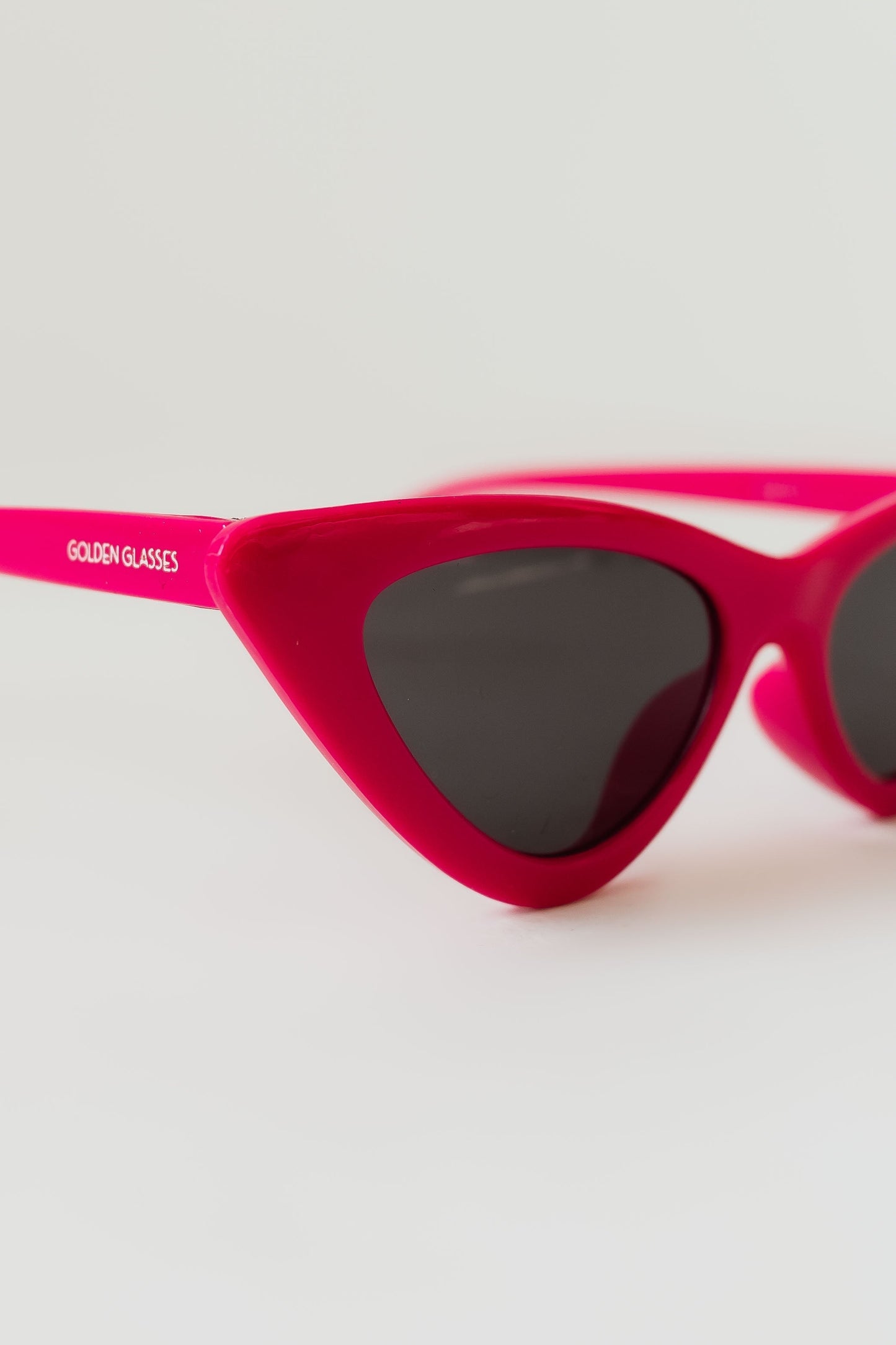 Lunettes de soleil en œil de chat pour enfants Rose