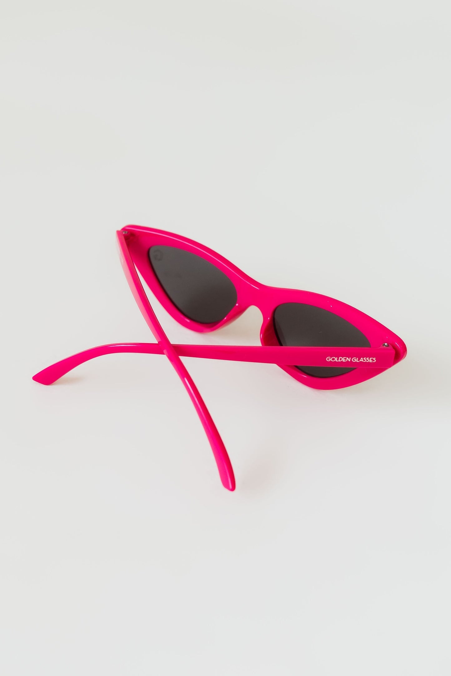 Lunettes de soleil en œil de chat pour enfants Rose