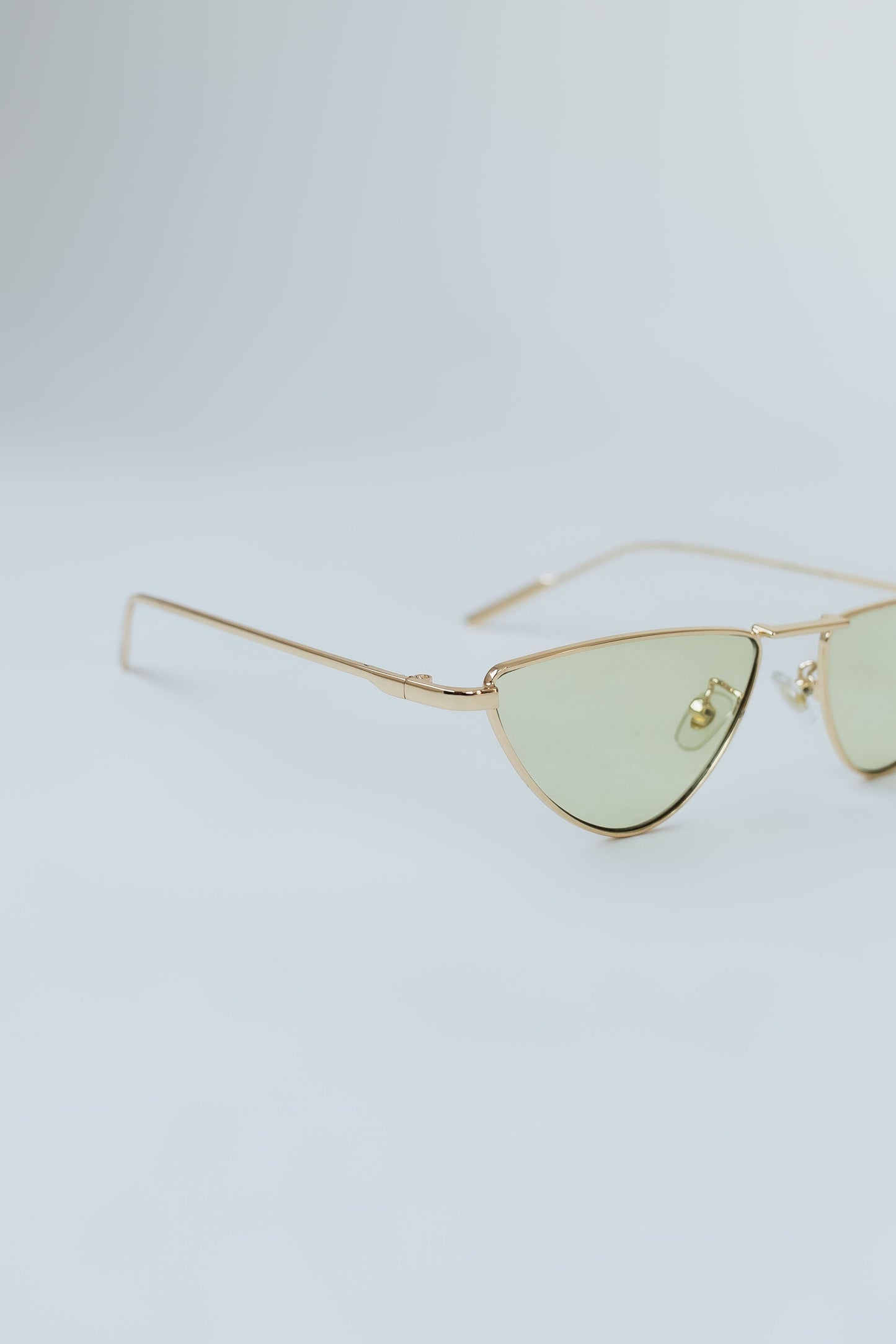 Lunettes de soleil Hype vert clair pour femmes