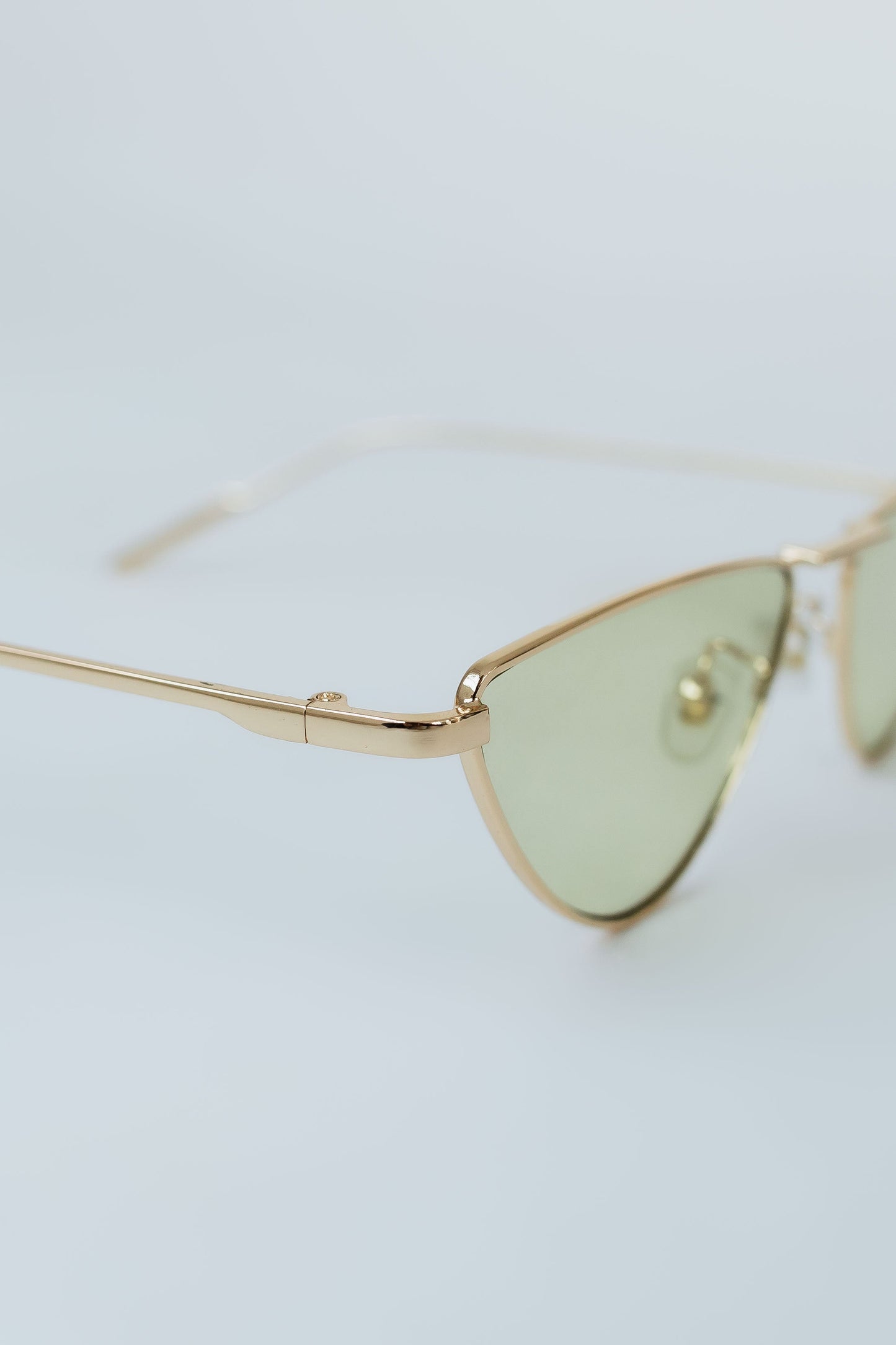 Lunettes de soleil Hype vert clair pour femmes