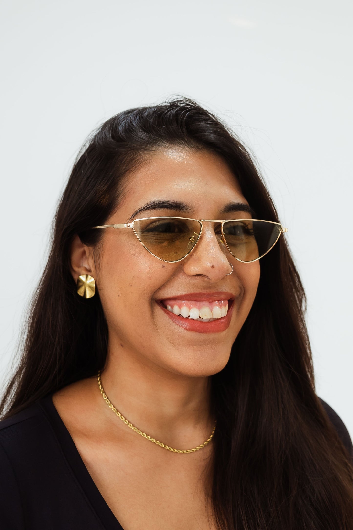 Lunettes de soleil Hype vert clair pour femmes