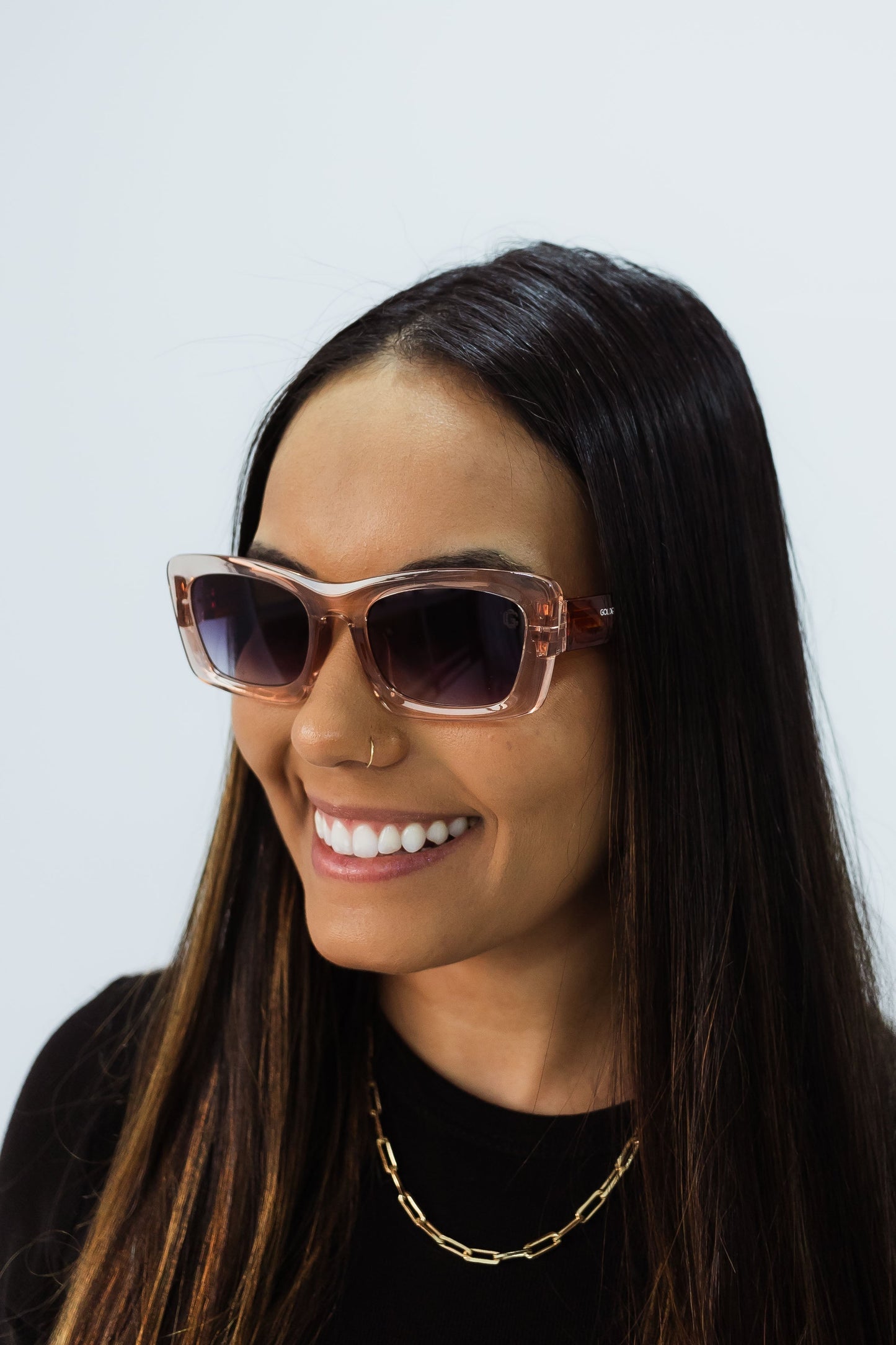 Lunettes de soleil pour femmes Fantasy Rosé/Imprimé animal