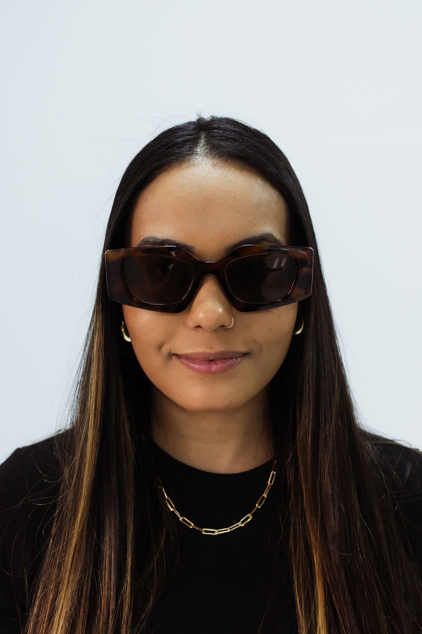 Lunettes de soleil pour femmes Imprimé animalier Île
