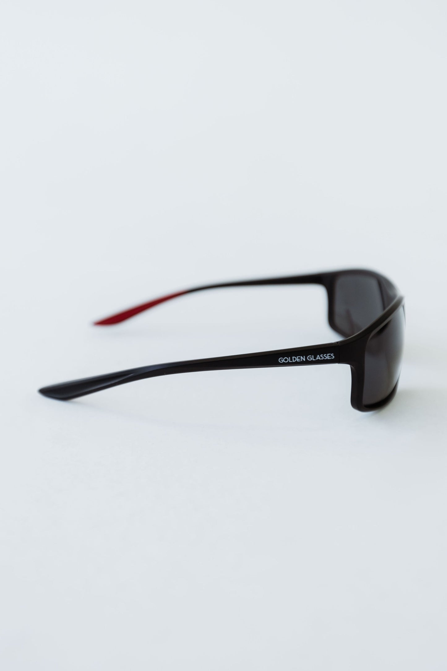 Lunettes de soleil de sport noires polarisées pour hommes