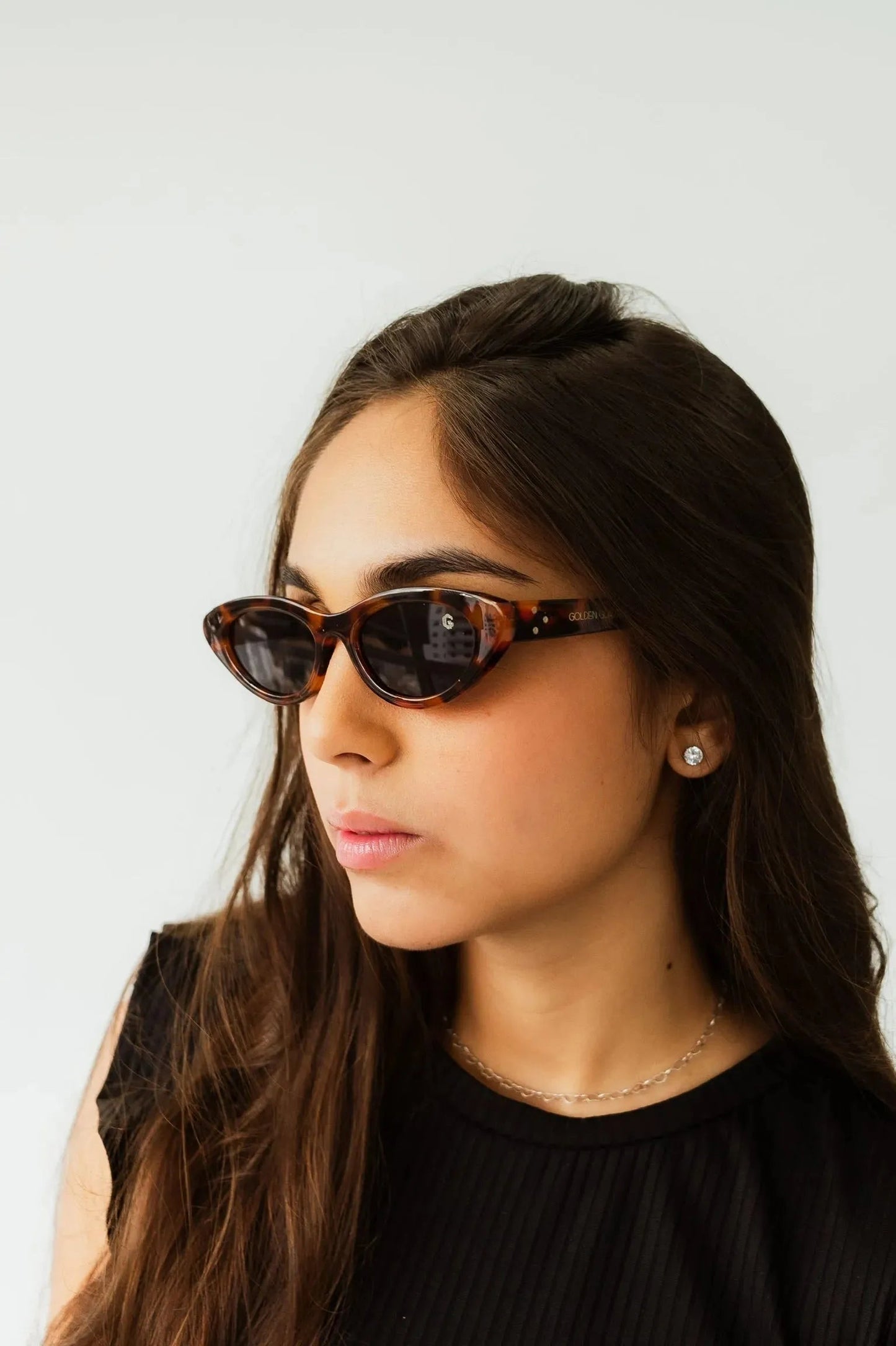 Lunettes de soleil pour femmes Imprimé animal félin