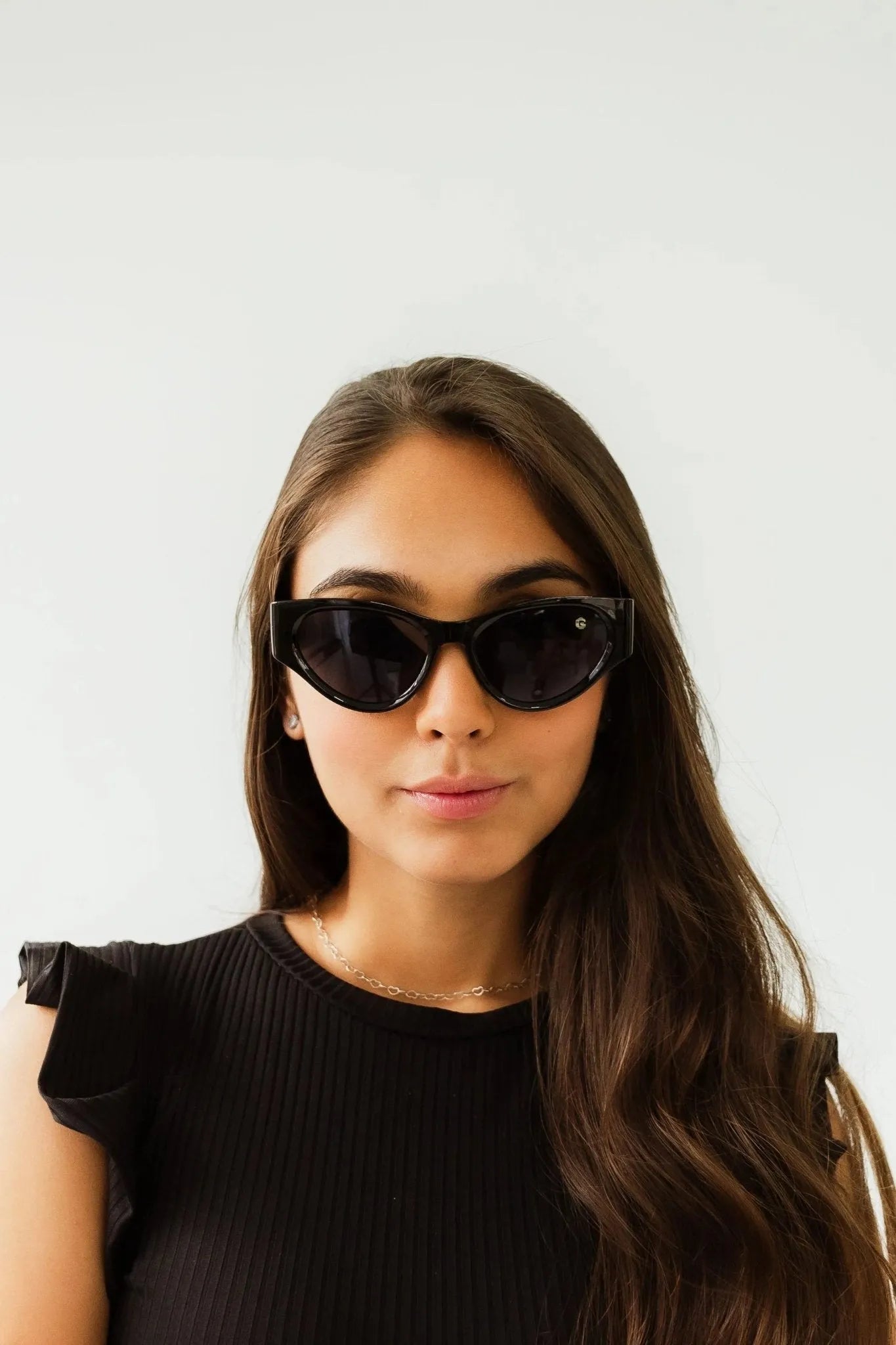 Lunettes de soleil noires pour femmes