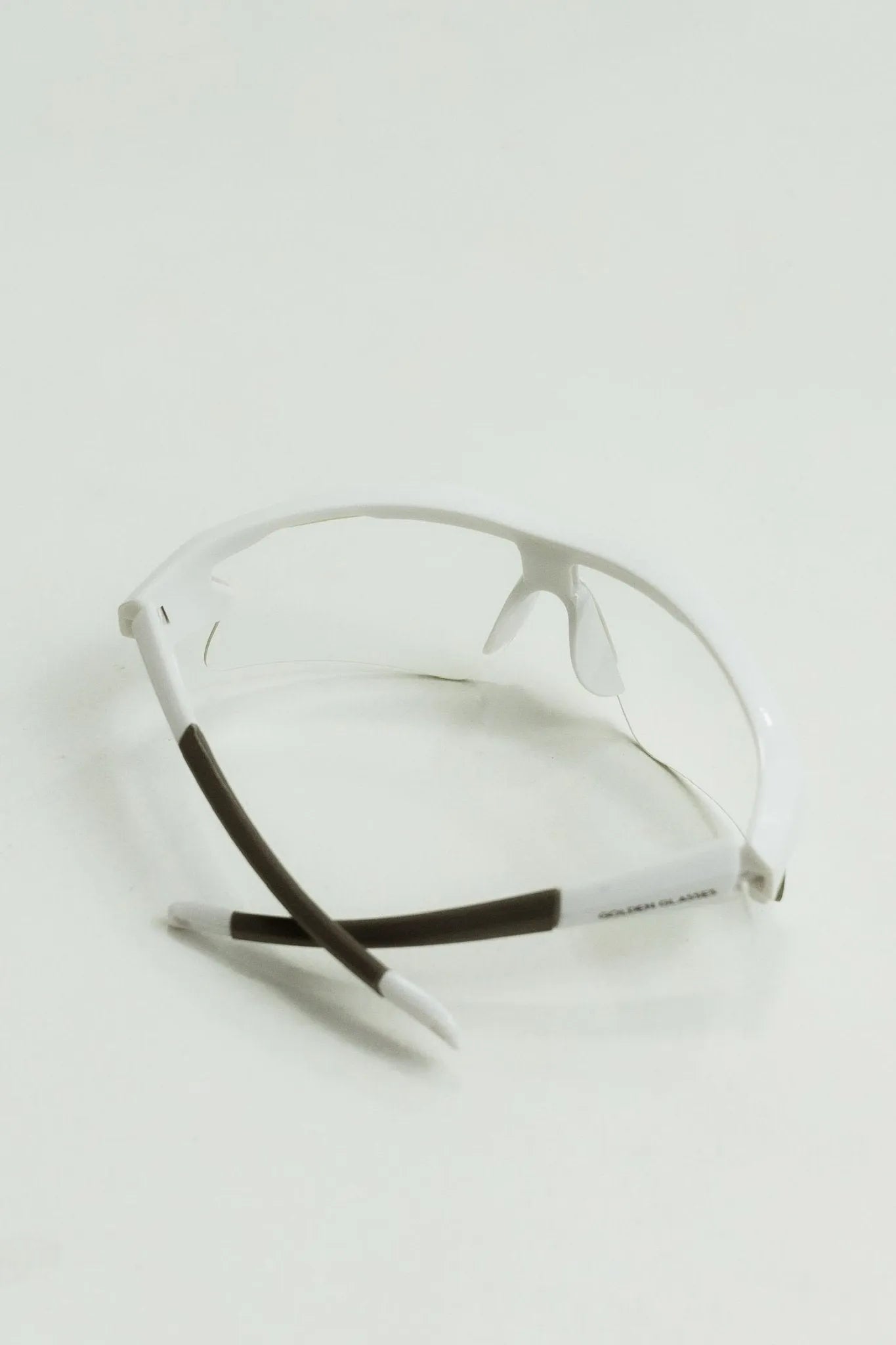Lunettes de sport transparentes unisexes