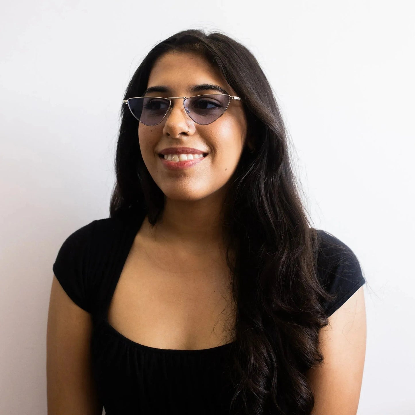 Lunettes de soleil Hype Bleues pour Femmes