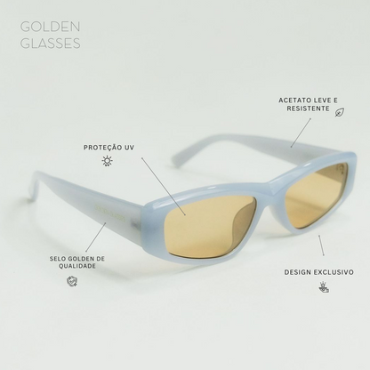Lunettes de soleil pour femmes Élégance Bleue