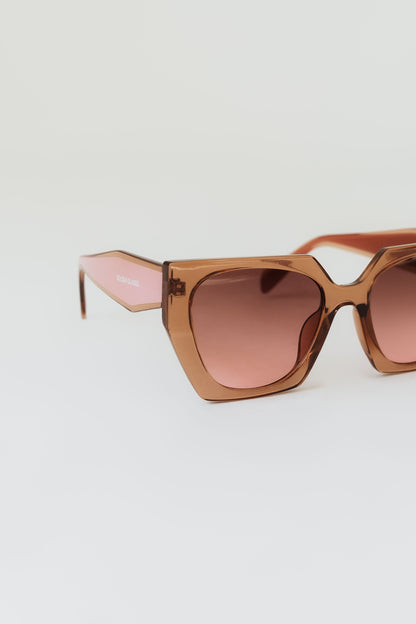 Lunettes de soleil Diamant Rosé pour femmes