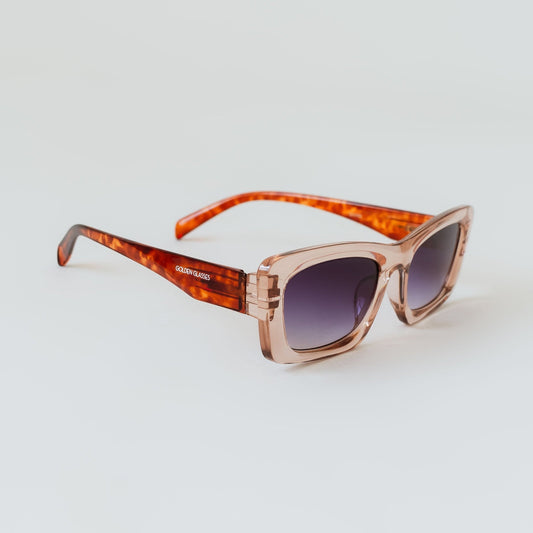 Lunettes de soleil pour femmes Fantasy Rosé/Imprimé animal