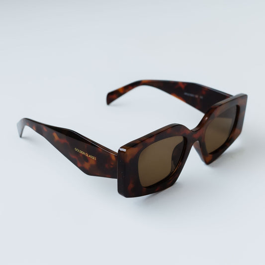 Lunettes de soleil pour femmes Imprimé animalier Île