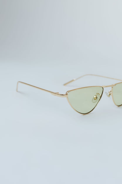 Lunettes de soleil Hype vert clair pour femmes