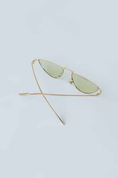 Lunettes de soleil Hype vert clair pour femmes