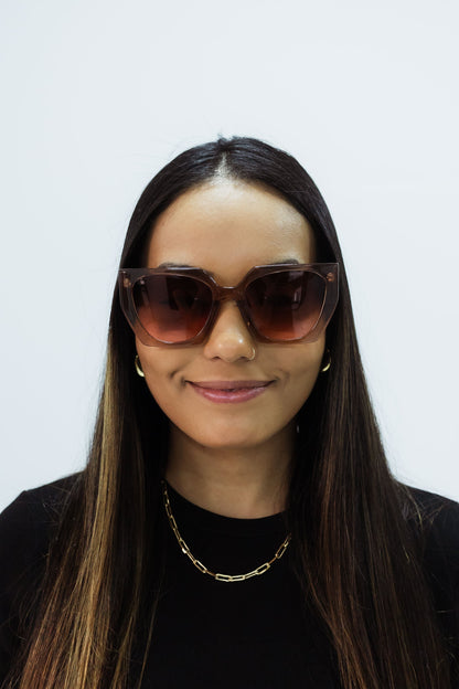 Lunettes de soleil Diamant Rosé pour femmes
