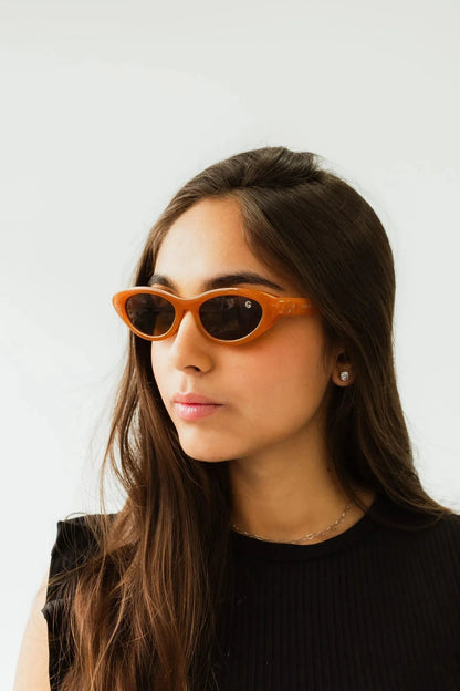 Lunettes de soleil Feline Caramel pour femmes